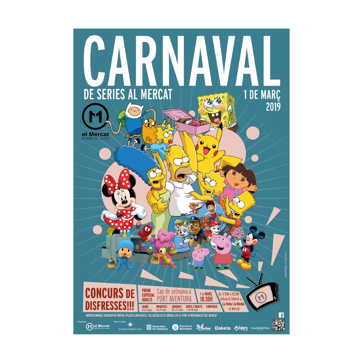 Cartel Carnaval Mercat 11 setembre